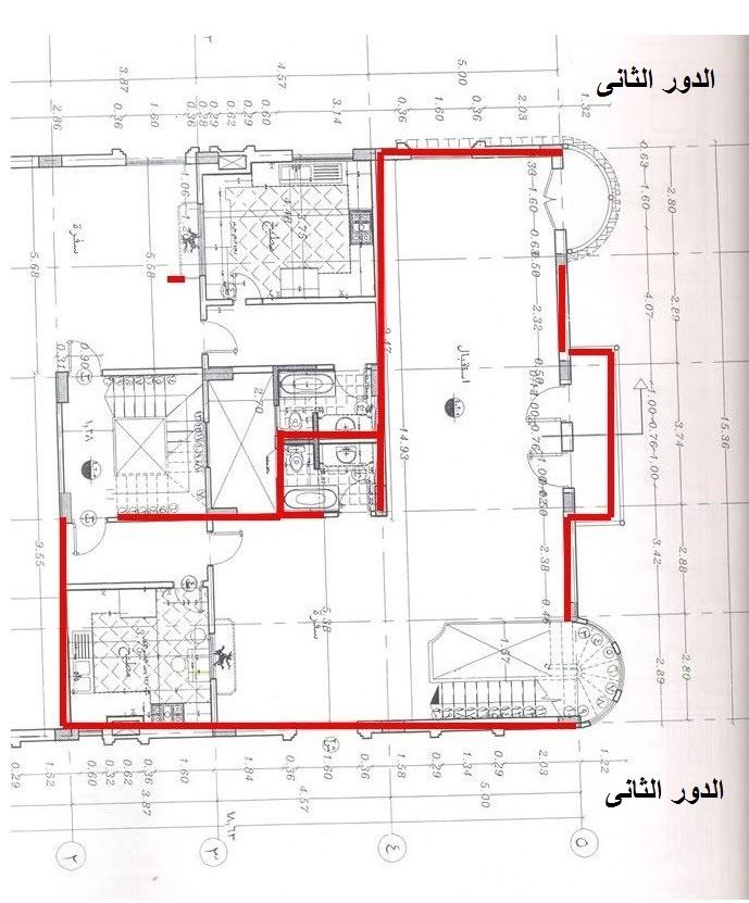 خريطة منزل 150 متر ليبيا