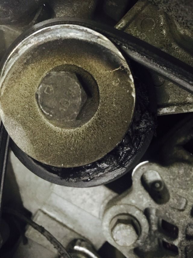 Serpentine belt tensioner failure VW Vortex Volkswagen Forum