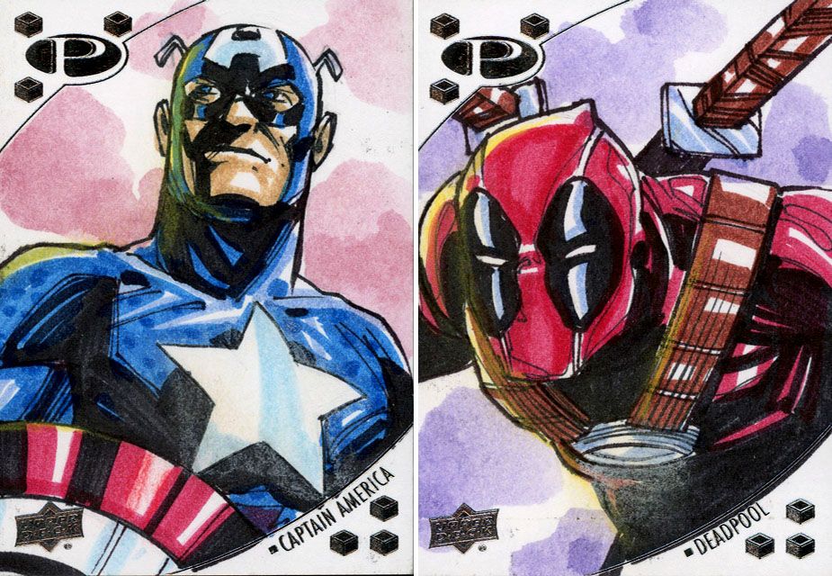 Matt's Marvel Premiere 2017 Sketch Card Collection - Updated Matt's Marvel Premiere 2017 Sketch Card Collection - Updated