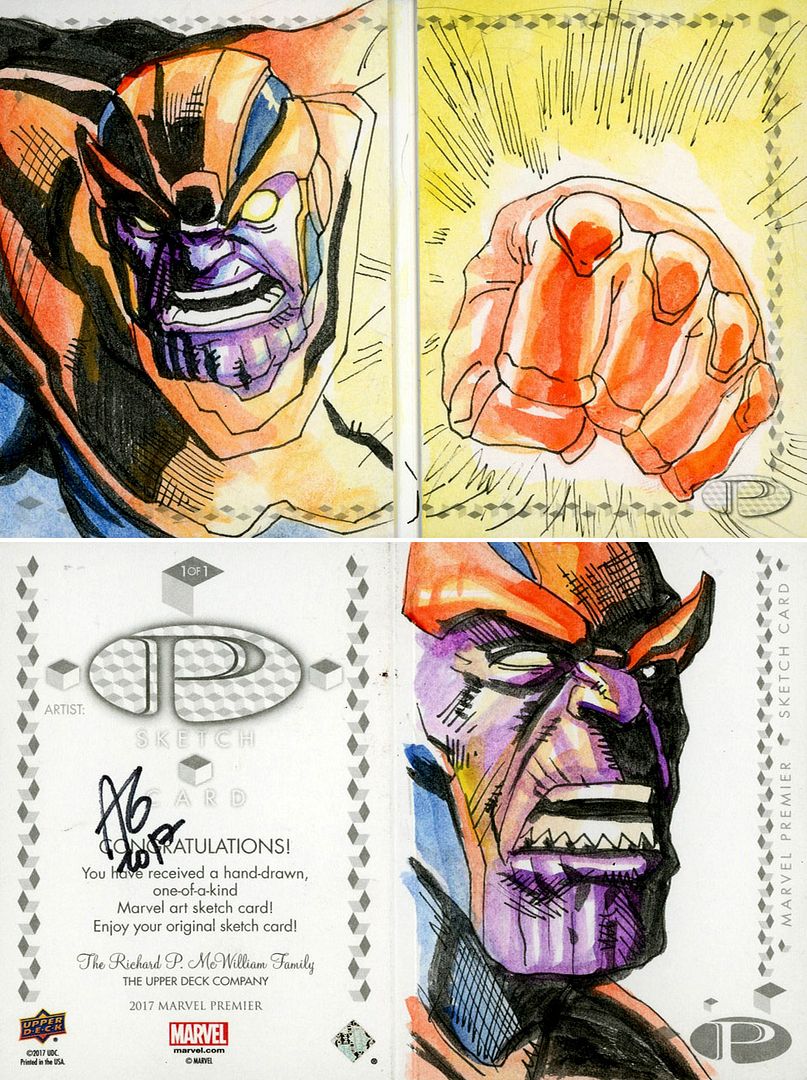 Matt's Marvel Premiere 2017 Sketch Card Collection - Updated
