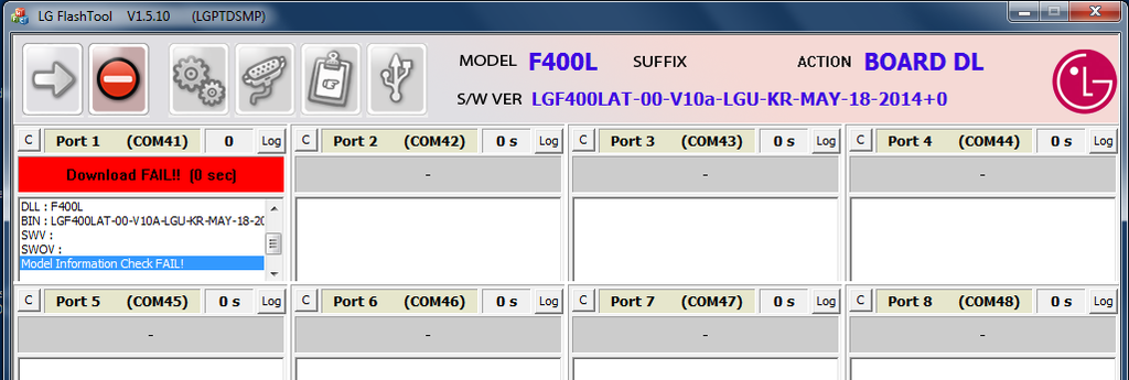 Lg G3 Flash Tool Model Information Check Fail