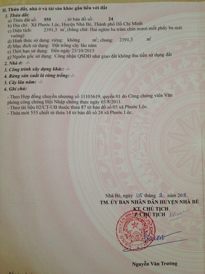 Đất nằm sát khu dự án Q8 - 1