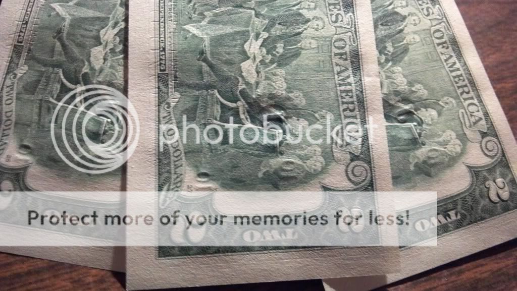 10 $2 Two Dollar Bills Uncirc 2003a Last yr made error notes? see 