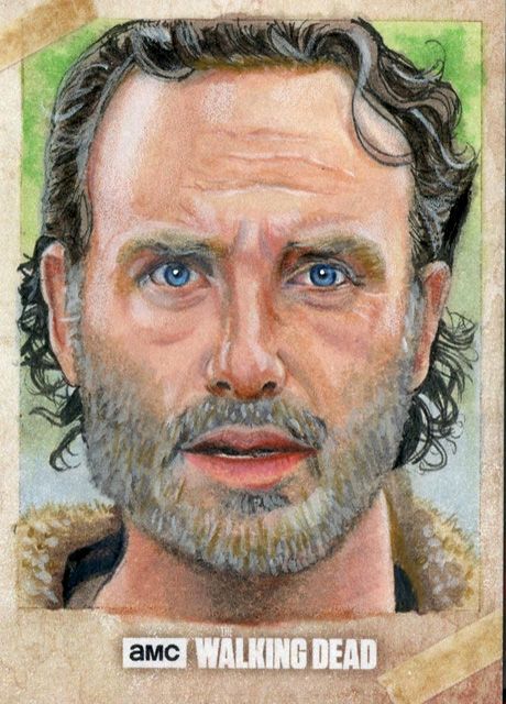 Matt's Walking Dead Character Sketch Card Collection - Blowout Cards Forums