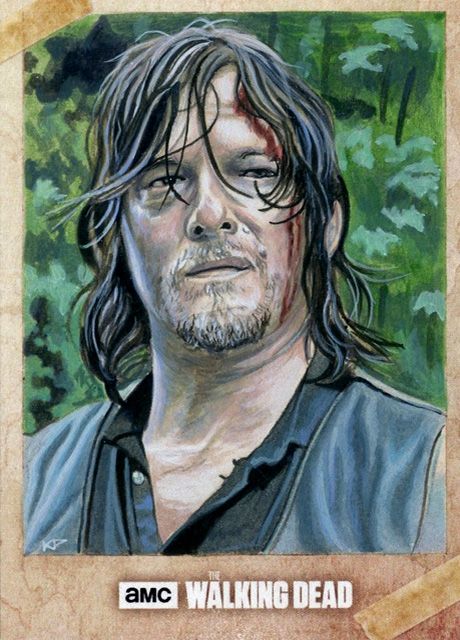 Matt's Walking Dead Character Sketch Card Collection - Blowout Cards Forums