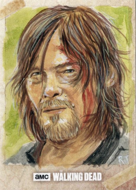 Matt's Walking Dead Character Sketch Card Collection - Blowout Cards Forums