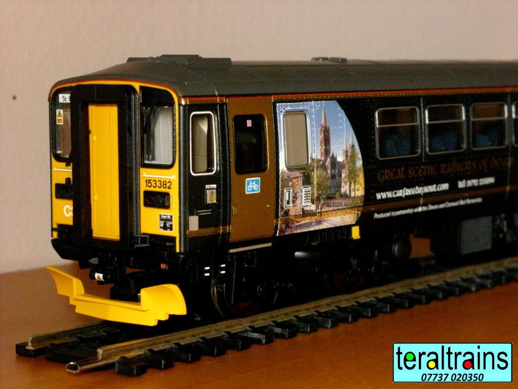 New Hornby R2866X Class 153 DMU Wessex Trains Devon & Cornwall DCC ...