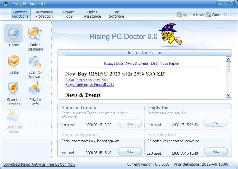 برنامج Rising PC Doctor 6.0.5.18 لتسريع الحاسب 200% وتنظيفه وعمل حمايه شامله مع الشرح screen-1.jpg
